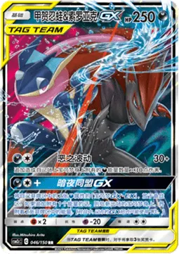 Greninja & Zoroark GX