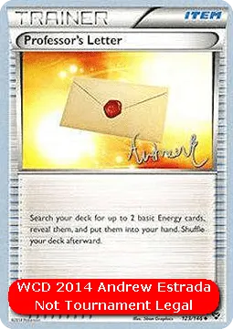 Professor's Letter