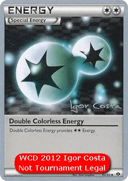 Double Colorless Energy