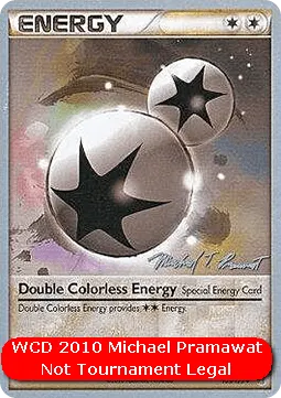 Double Colorless Energy