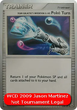 Team Galactic's Invention G-105 Poke Turn