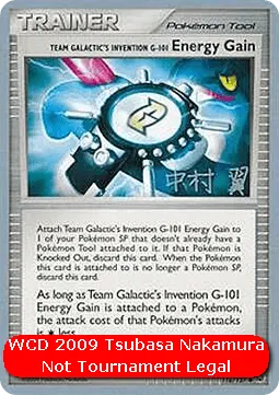 Team Galactic's Invention G-101 Energy Gain