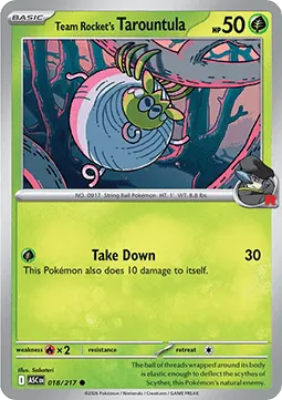 Team Rocket's Tarountula