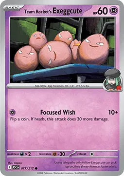 Team Rocket's Exeggcute