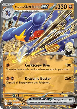 Cynthia's Garchomp ex