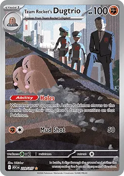 Team Rocket's Dugtrio