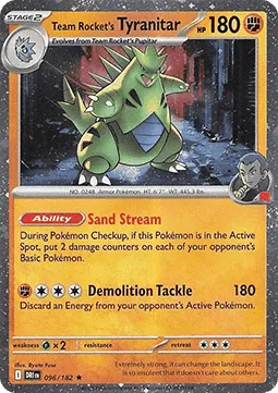 Team Rocket's Tyranitar