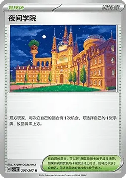 Academy at Night