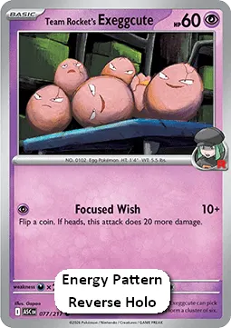 Team Rocket's exeggcute