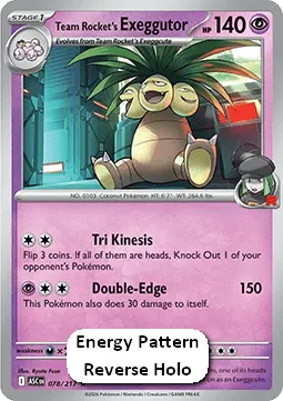 Team Rocket's exeggutor