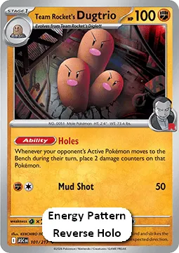Team Rocket's Dugtrio