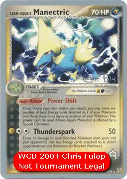 Team Aqua's Manectric