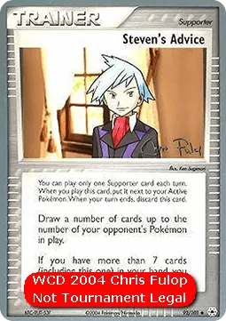 Steven's Advice