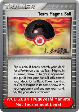 Team Magma Ball