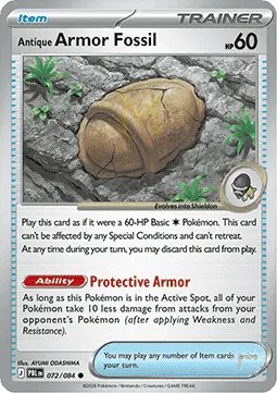 Antique Armor Fossil