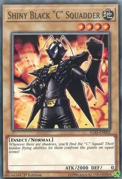 Shiny Black "C" Squadder