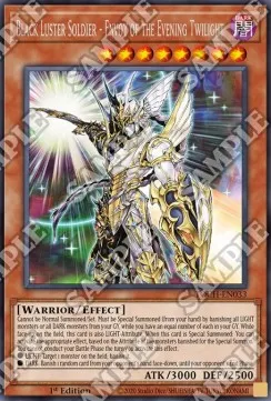 Black Luster Soldier - Envoy of the Evening Twilight