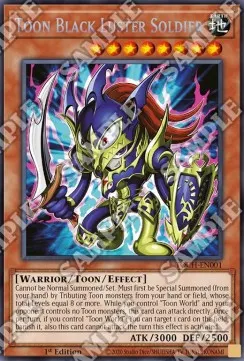 Toon Black Luster Soldier