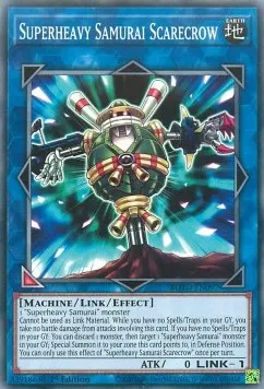 Superheavy Samurai Scarecrow