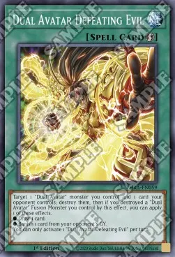 Dual Avatar Defeating Evil