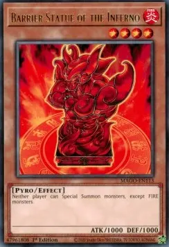Barrier Statue of the Inferno