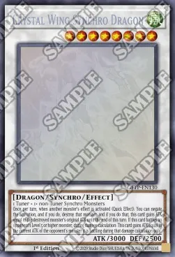 Crystal Wing Synchro Dragon