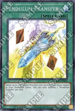 Pendulum Transfer