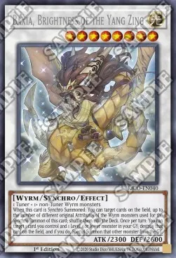 Baxia, Brightness of the Yang Zing