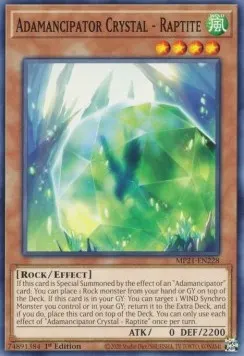 Adamancipator Crystal - Raptite