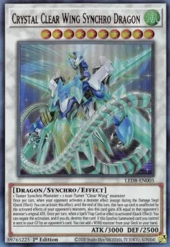 Crystal Clear Wing Synchro Dragon
