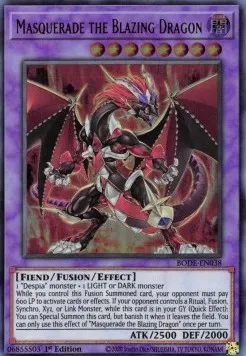 Masquerade the Blazing Dragon