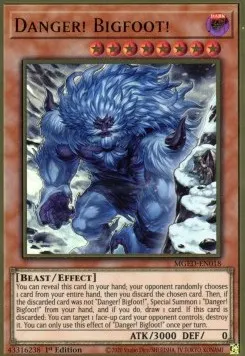 Danger! Bigfoot!