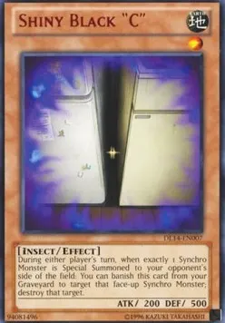 Shiny Black "C"