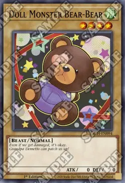 Doll Monster Bear-Bear