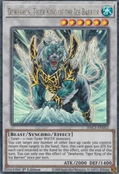 Dewloren, Tiger King of the Ice Barrier