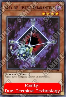 Ally of Justice Quarantine