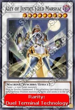 Ally of Justice Field Marshal