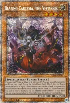 Blazing Cartesia, the Virtuous
