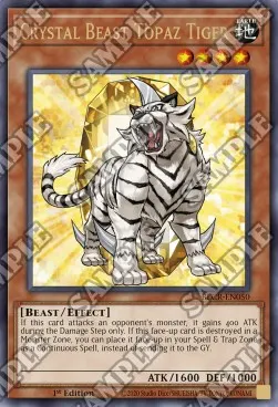 Crystal Beast Topaz Tiger
