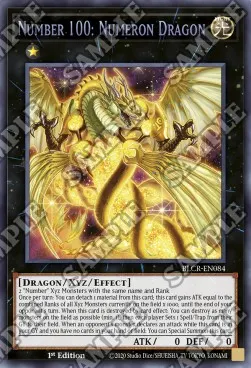 Number 100: Numeron Dragon