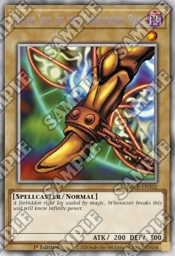 Right Leg of the Forbidden One