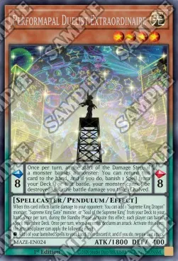 Performapal Duelist Extraordinaire