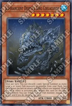 Superancient Deepsea King Coelacanth
