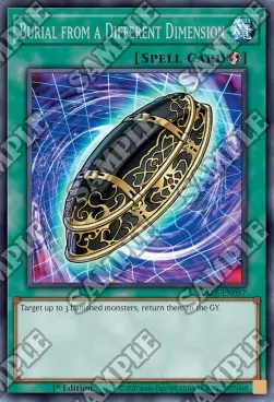 Burial from a Different Dimension