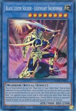 Black Luster Soldier - Legendary Swordsman