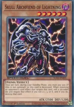 Skull Archfiend of Lightning