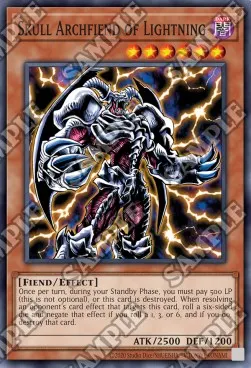 Skull Archfiend of Lightning