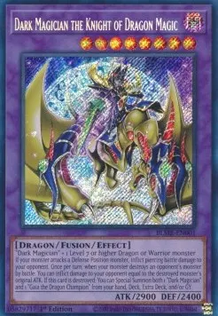 Dark Magician the Knight of Dragon Magic