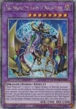 Dark Magician the Knight of Dragon Magic