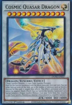 Cosmic Quasar Dragon
